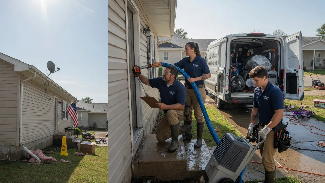 Ceiling Water Damage Restoration in Fairland, OK near me